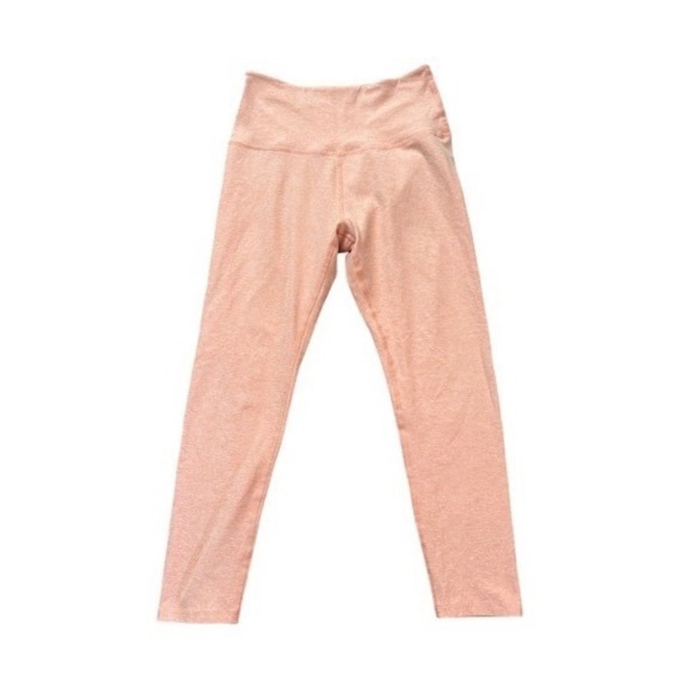Beyond Yoga Peach Spacedye High Waisted 7/8 Leggings M Clean Girl Sporty Spice
